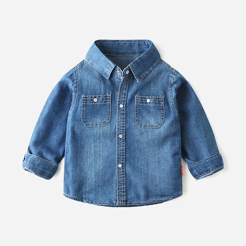 denim baby shirt