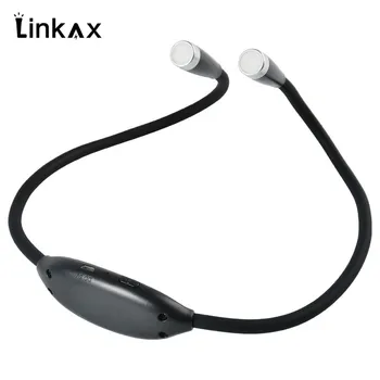 

USB HandsFree Reading Lamp Neck Book Light Rechargeable LED Night Lights 3 Adjustable Eye Protection Lamp Night Running Lamp
