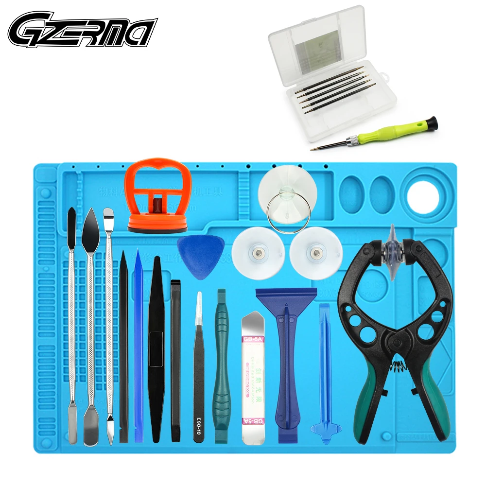Professional Phone Repair Tools Screwdriver Kit Heat Insulation Pad