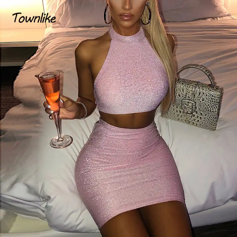 conjunto de saia e cropped para festa