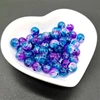 50pcs 8mm Double Colored Cracked Beads Spacer Beads For Jewelry Making Handmade DIY ► Photo 2/6