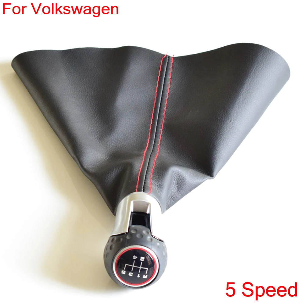 Стиль 5/6 скорость Manaul для Volkswagen VW Golf 7 Mk7 GTI gtd 2013- ручка переключения передач ручной рычаг с кожаный чехол переключателя передач загрузки