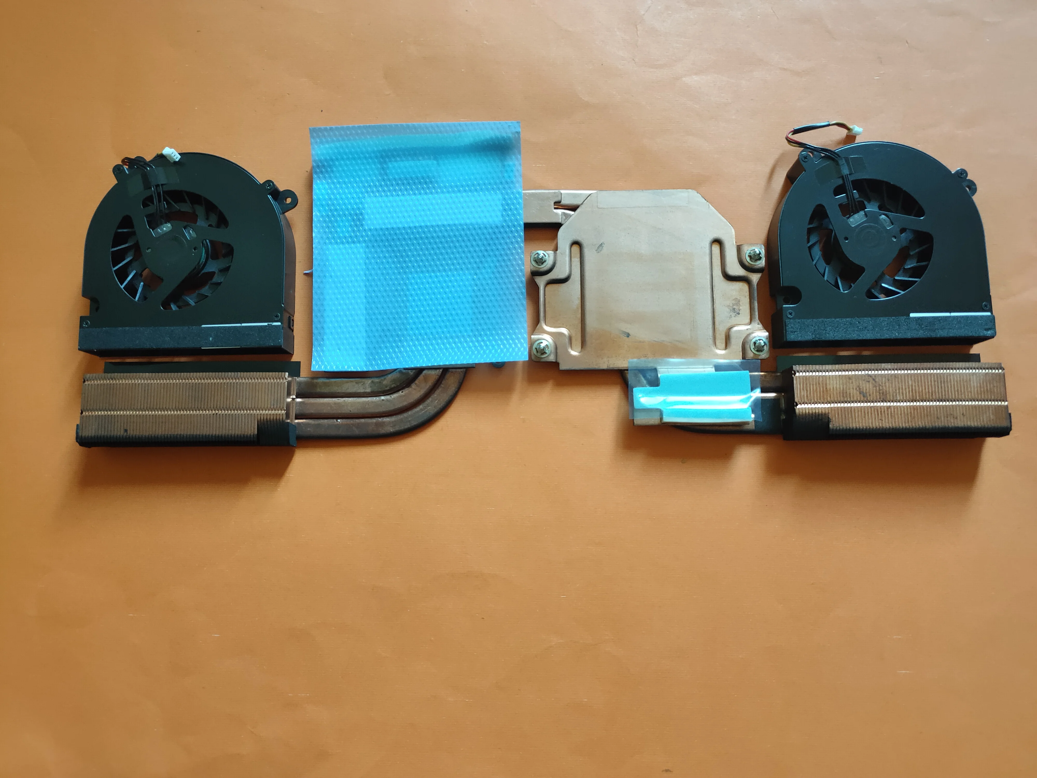 Радиатор и вентилятор для ThundeRobot G155P Clevo P770 P771 6-31-P75D3-100