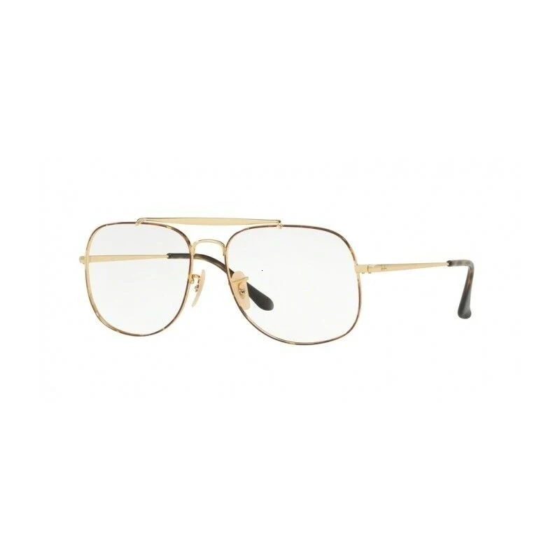 Gafas de vista Ray-Ban RX6389 THE GENERAL 2945 GOLD на вершине Гавана Cal.57