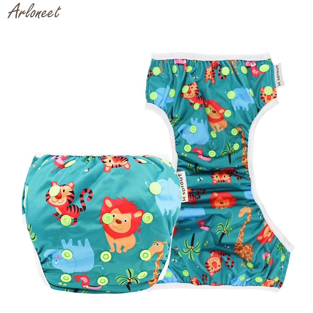 Swim Diapers Toddler Baby Boy Girl Swim Diapers Reuseable Adjustable for Baby Swimming Lesson Summer Pants High Quality