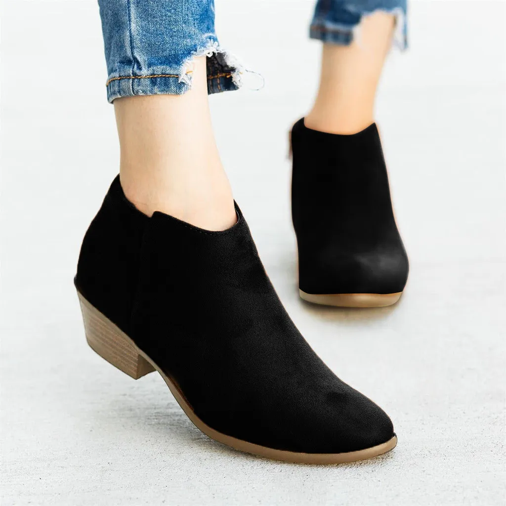casual roma retro curto tornozelo botas para
