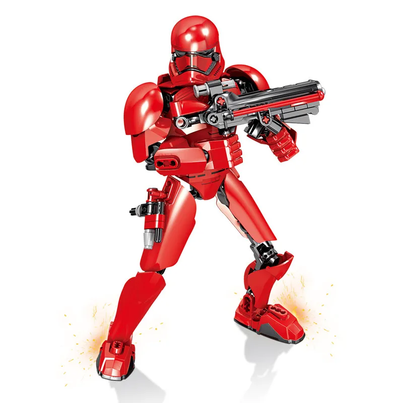 

Star Wars Bionicle Hero Factory Star Warrior Buildable Figures Soldier Building Blocks Bricks Assemble Kids Toys Xmas Gift
