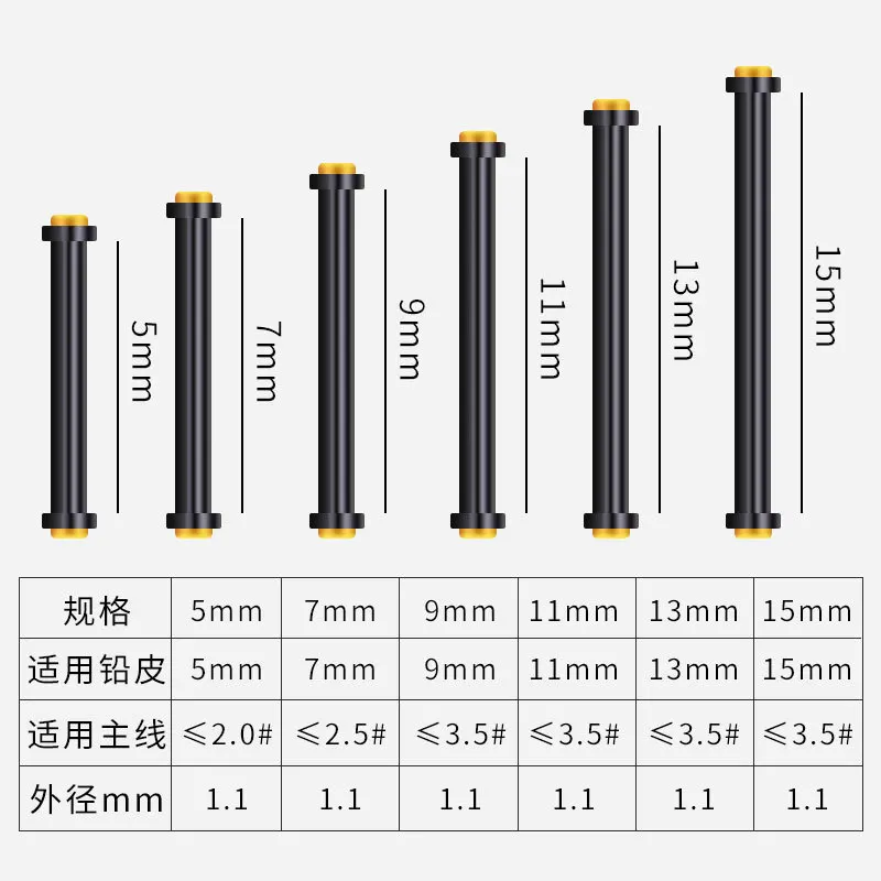 

Fishing Dual-Core Lead Fishing Sinker Does Not Damage Wire Core Line Group Lead Sheet Lead Seat Athletic Main Too Soft Small Acc