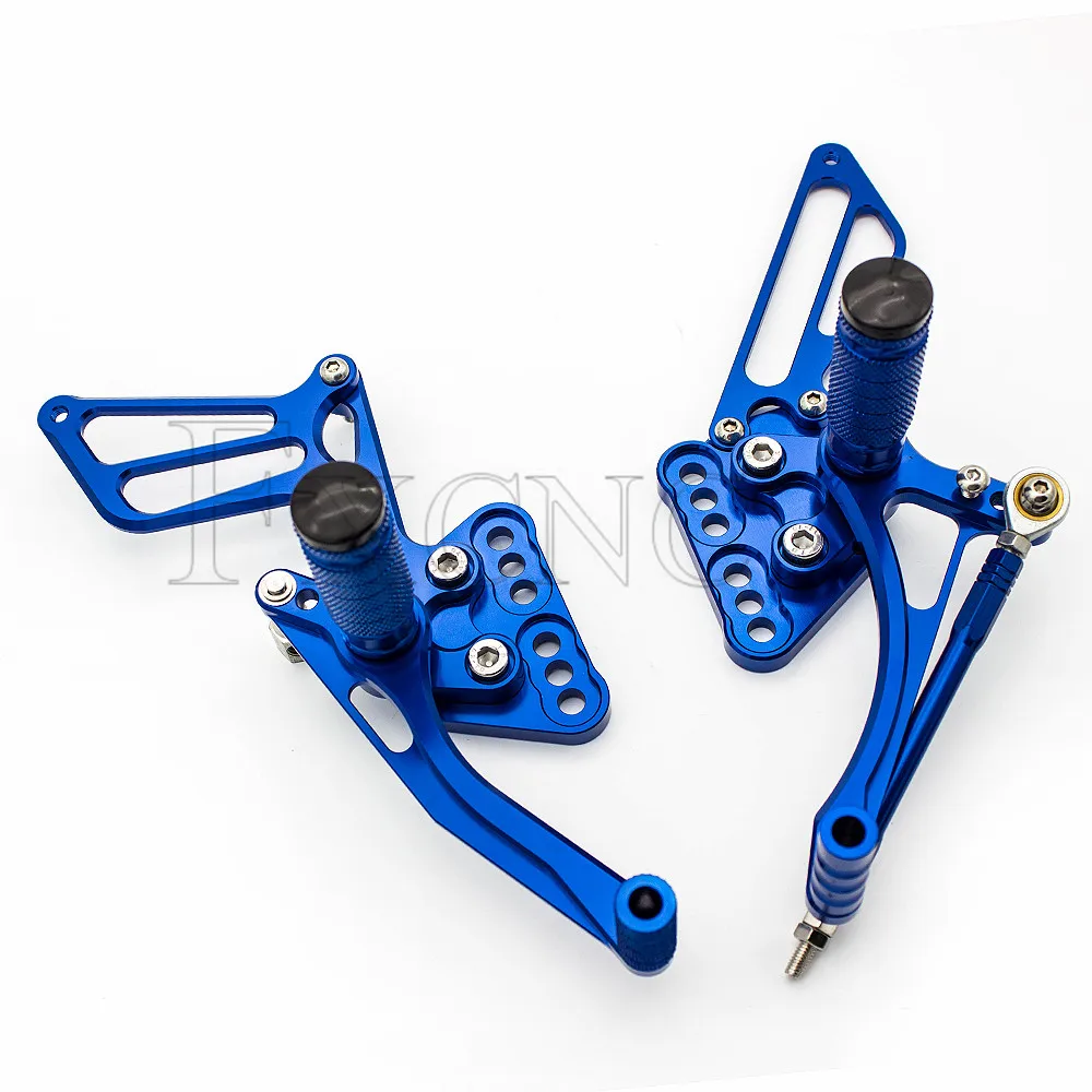 Для SUZUKI GSXR1000 GSXR 1000 K5 K6 2005-2006 мотоциклетные подножки Алюминиевый задний комплект подножки для ног