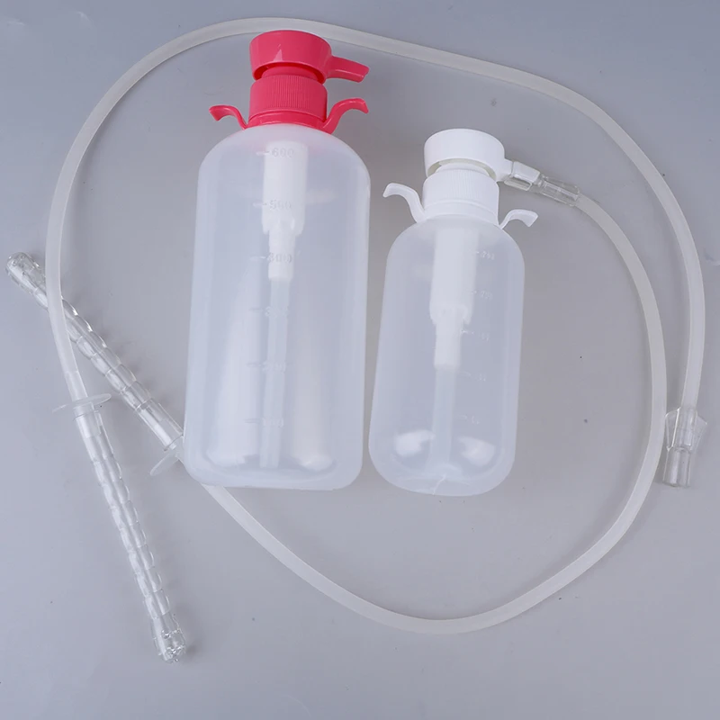 300Ml/600ML Medical Vaginal Clearner Anal Douche Enema Ass Anus Cleaning Syringe Washing Irrigator Clean Vagina Device
