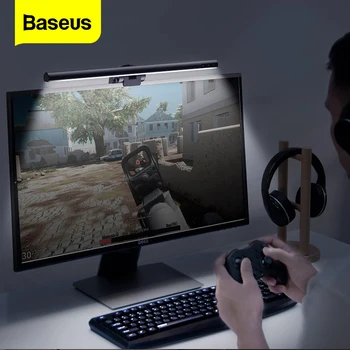 

Baseus Screen Bar Light LED Desk Lamp PC Computer Laptop Hanging Screenbar USB Light LCD Monitor Table Lamp Study Reading Light