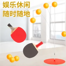 Professional Table Tennis Training Robot Fixed Rapid Rebound Ping Pong Ball Machine Table Tennis Trainer for Stroking
