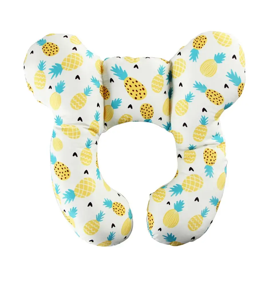 Newborn Neck Pillow Infant Head and Neck Support Pillow for Car Seat Travel Baby Cushion Soft U-shaped Children Car Headrest bed covers