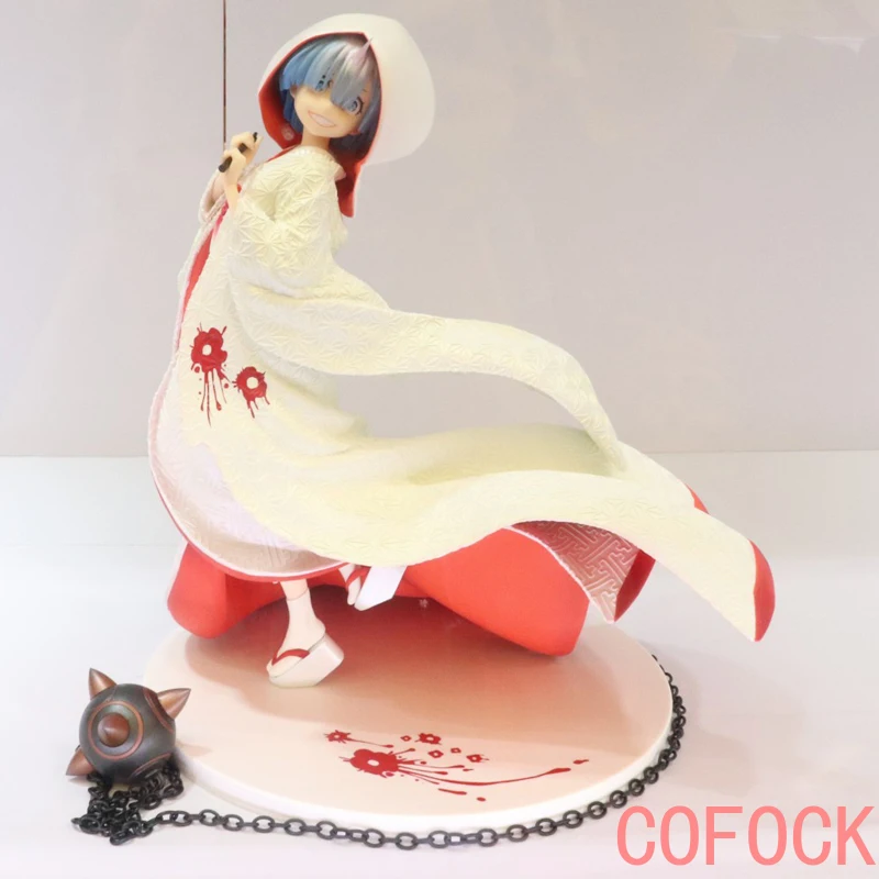 

22cm Re Life in a different world from Zero Rem Ram re zero PVC Action Figures toys Anime figure Toys For Kids children gifts