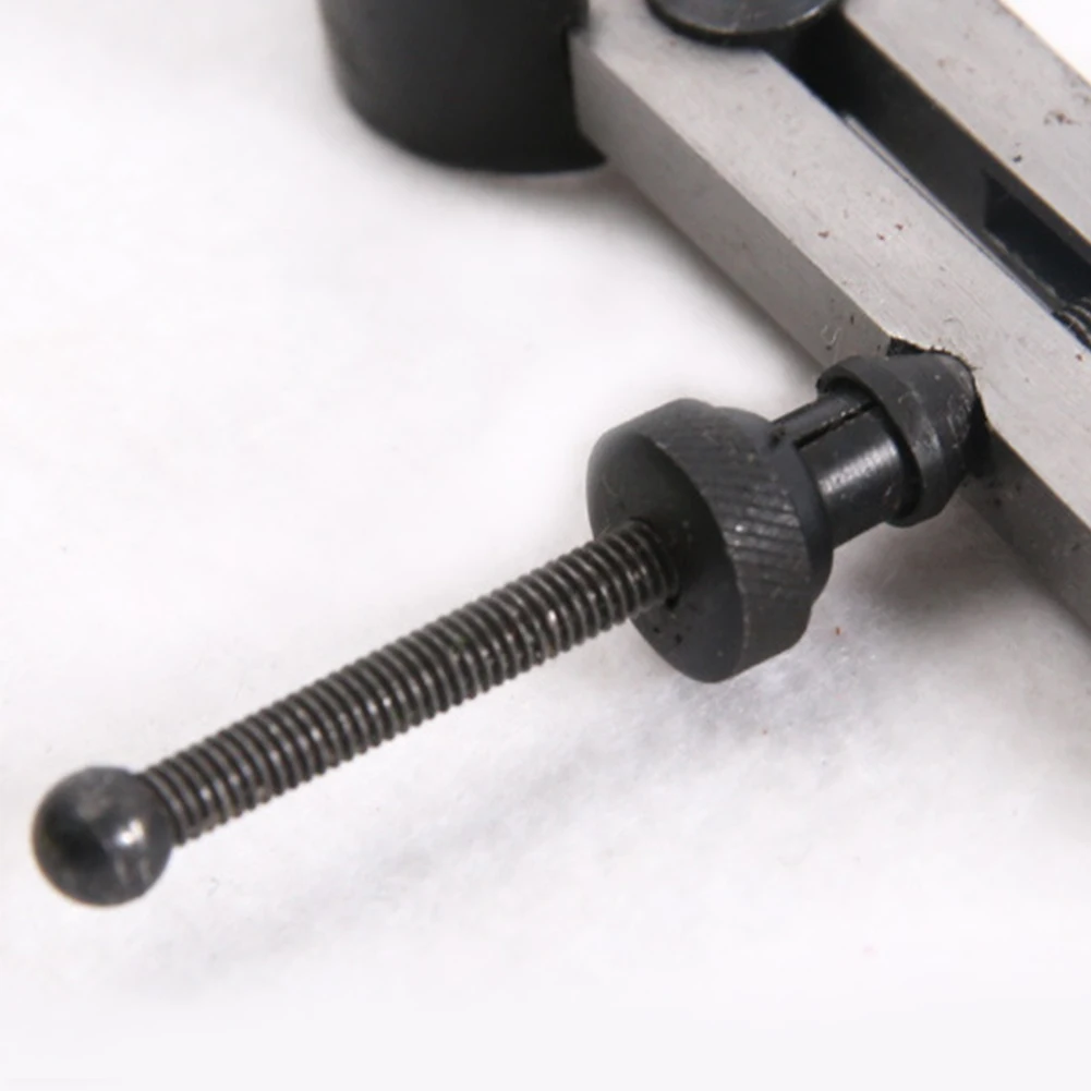 DIY ручной работы ремесло кожаный инструмент крыло делитель Регулируемый Швейные края Creaser вращающийся Прочный металлический царапин