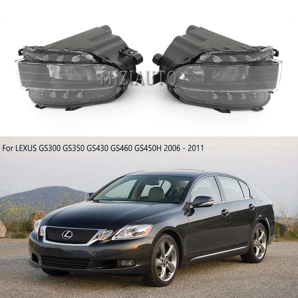 Передний бампер туман светильник s для LEXUS GS300 GS350 GS430 GS460 GS450H 2006 2011 вождения