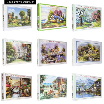 

1000 Pieces Jigsaw Puzzles Educational Toys Scenery Space Stars Educational Puzzle Toy for Kids/Adults birthday Gift