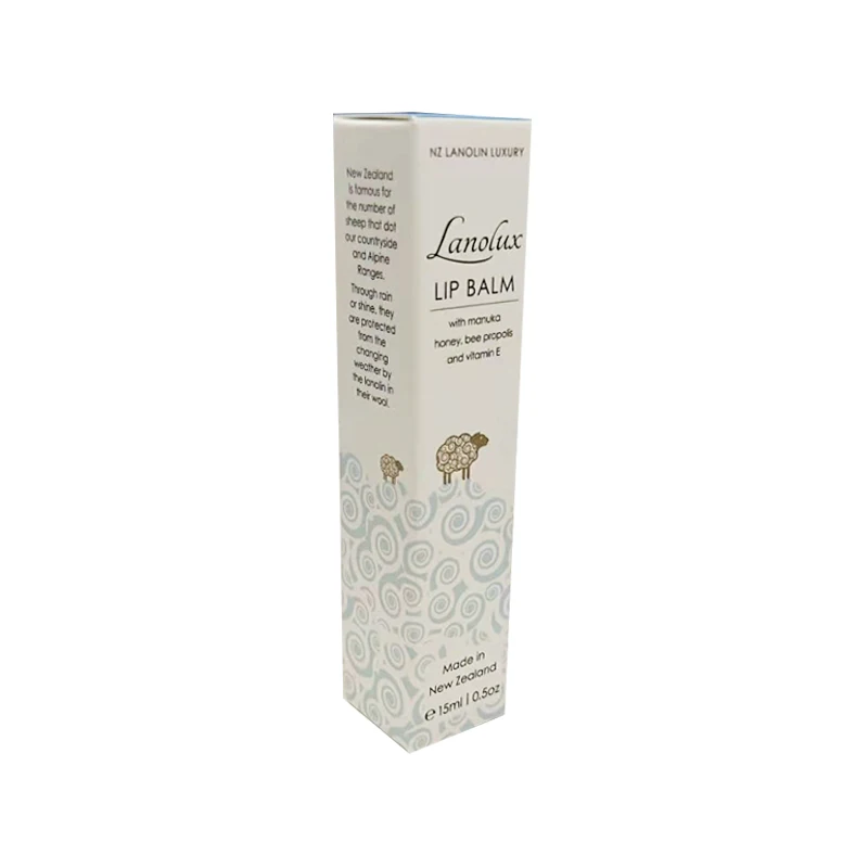 NewZealand Nature Beauty Lanolin LANOLUX бальзам для ухода за губами 15 г * 2P Manuka Honey Bee Propolis крем VE