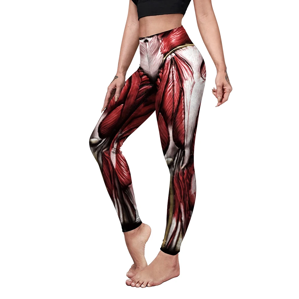 Sei il mio segreto] nuovi Leggings stampati muscolari 3D attacco classico  su Titan Cosplay collant Sexy Leggings Push Up Fitness pantaloni da donna| Leggings| - AliExpress