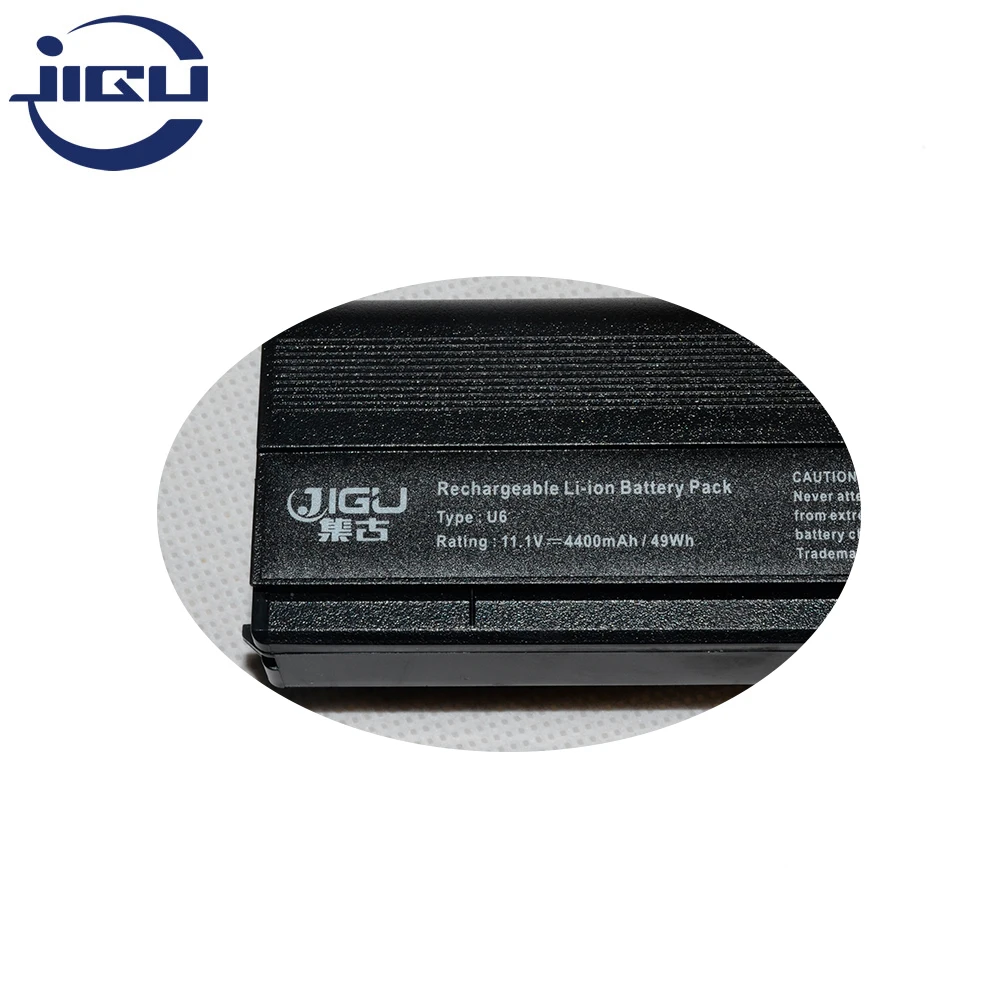 JIGU Аккумулятор для ноутбука Asus Lamborghini VX5 N20 N20A U6S U6Sg U6Vc A32-U6 90-NPW1B2001Y 90-NPW1B1000Y 90-ND81B2000T