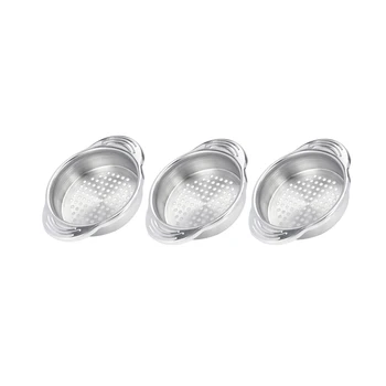 

Tuna Strainer Press, Tuna Can Strainer Stainless Steel Canning Colander for Regular-Size and Wide-Necked Tunas,3 Pack