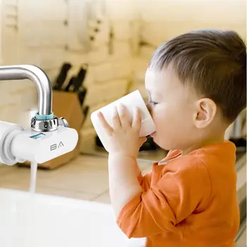 

Tap Water Purifier Faucet Washable Ceramic Percolator 3 Modes Anti Bacteria Chemical Compound Lead Remove Kitchen Filter