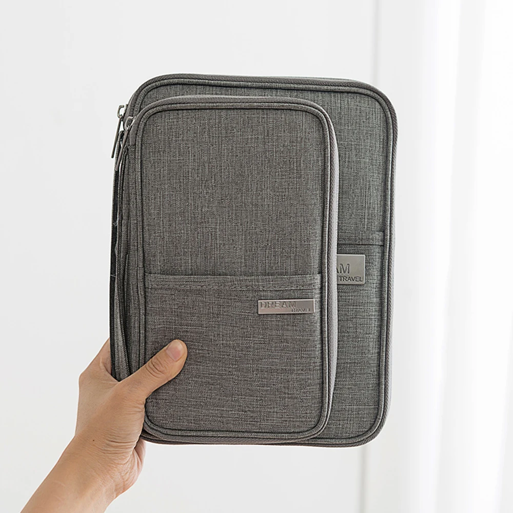 

New Passport Travel Wallet Passport Holder Multi-Function Credit Card Package ID Document Multi-Card Storage Pack Clutch