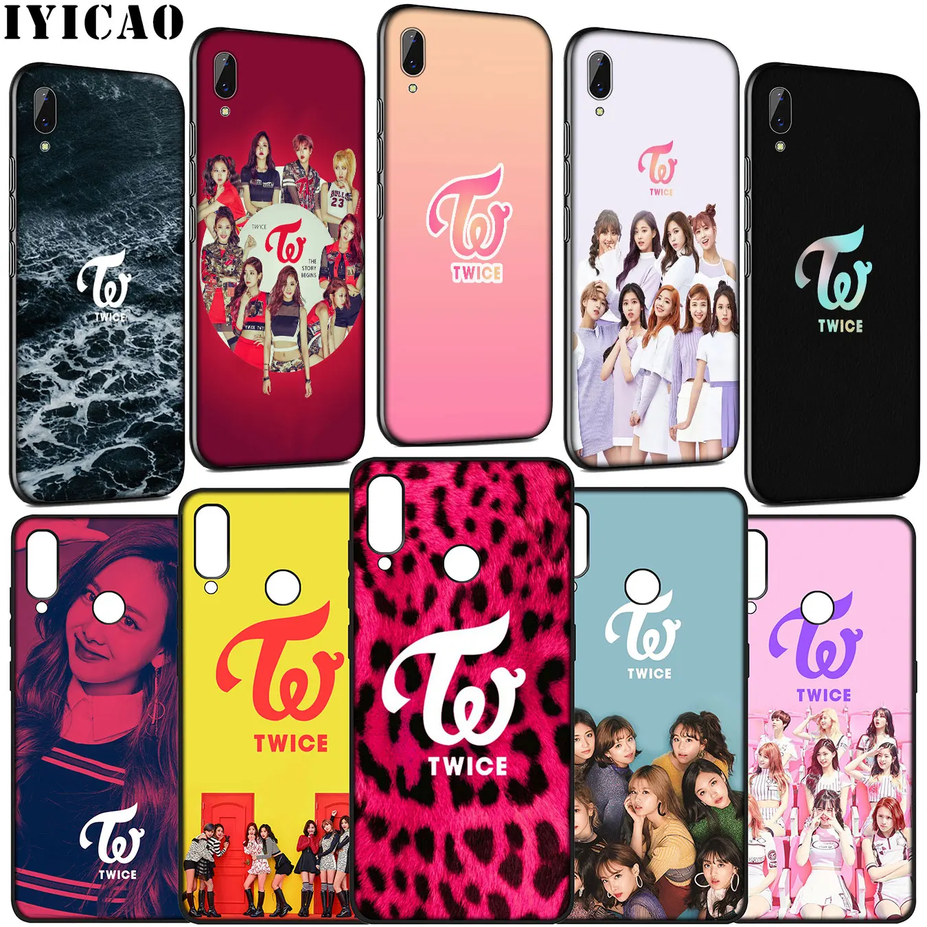 Мягкий чехол для телефона Twice Mina Momo Kpop Huawei Y9 Y7 Y6 Prime 2019 2018 Honor 20 10 9 9X 8C 8X 8 Lite 7C 7X 7A Pro |