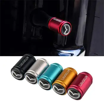 

Wheels for Cars Tire Valve Caps for Mazda 3 Axela Spoiler CX3 626 323 6 Atenza MX5 CX5 CX7 RX8 RX7 CX9 Alloy Car Rims Air Cap