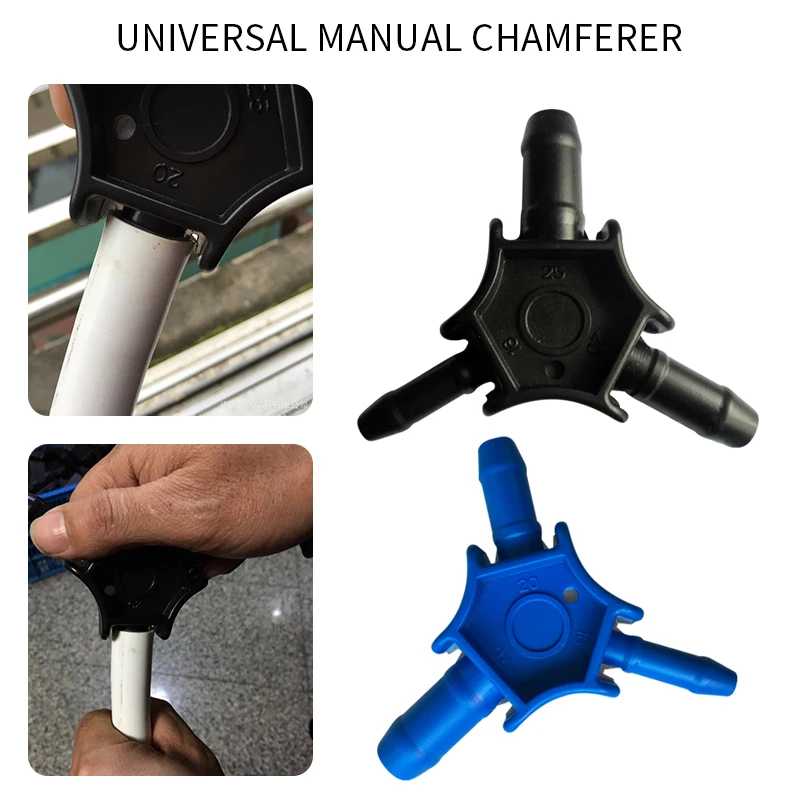UN3F PEX-AL-PEX Escariador herramienta que prensa Fontanería Mano Tubo PPR T-Calibrador de montaje 