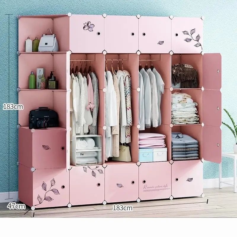 Version L Дальность Armazenamento Almacenamiento Armario Ropero Meble мебель для спальни шкаф Mueble De Dormitorio гардероб - Color: Version L