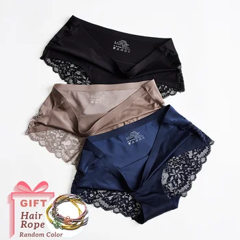 WHPC 3Pcs/Lot Lace Women's Panties Sets
