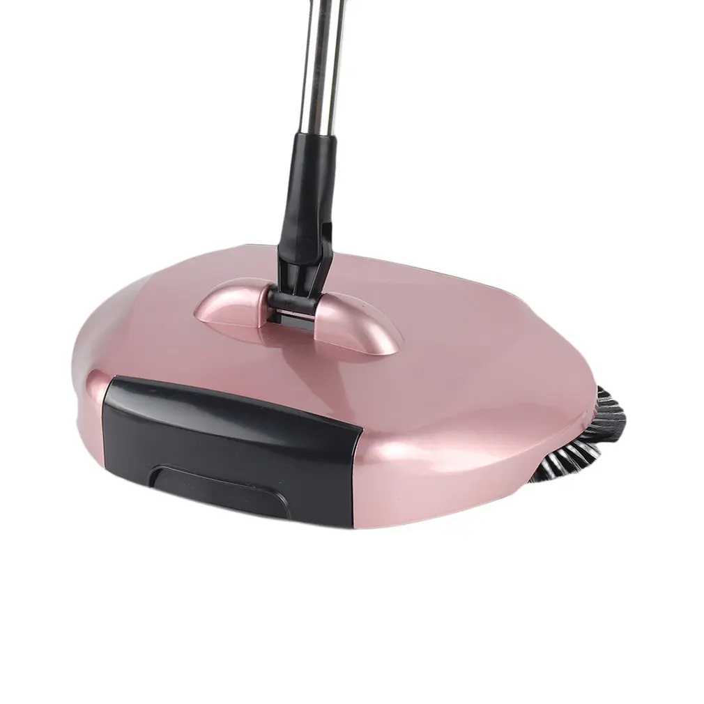 Stainless Steel Sweeping Machine Push Type Hand Push Magic Broom Dustpan Handle Household Cleaning Package Hand Push Sweeper mop