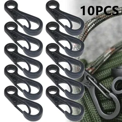 10Pcs Mini Carabiner Clips Climbing Backpack Spring Clasps Keychain Bottle Hooks Outdoor Climbing Camping Hiking Accessories