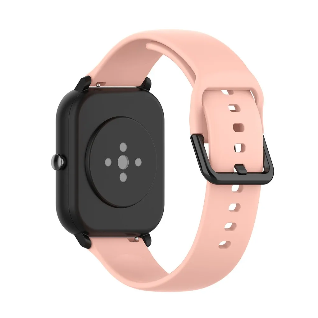 Умный ремешок для часов Huami Amazfit Sport, мягкий силиконовый сменный ремешок для часов, ремешки на запястье для Huami Amazfit GTS, аксессуары