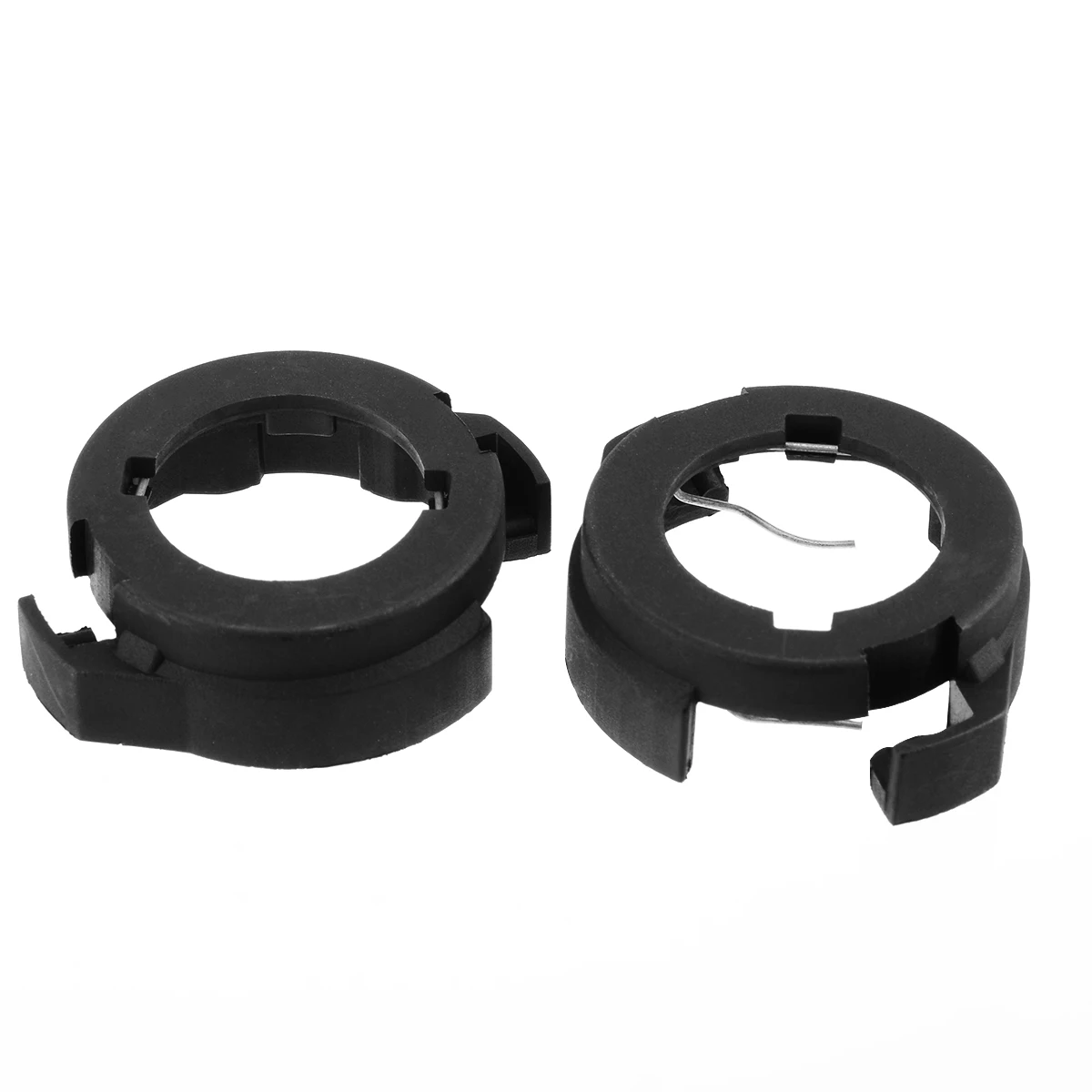 Mayitr 2pcs Car LED H7 Headlight Adapter Bulb Holders Auto Lamp Light Clip LED Base Universal For Ford KUGA