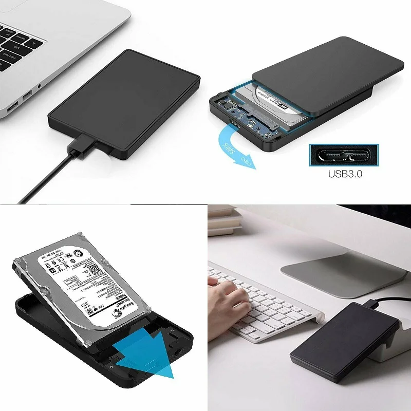 Корпус для жесткого диска TIPTOP 2 5 дюйма USB 3 0 SATA|Жёсткие диски и боксы HDD| |