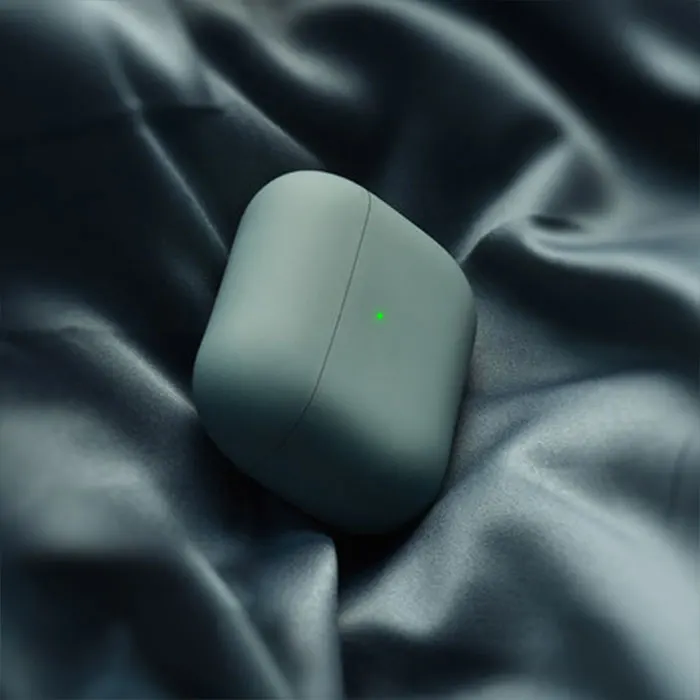 Зеленый Силиконовый чехол для Apple Airpods Pro Наушники для AirPods Pro Чехол для беспроводной bluetooth-гарнитуры Защитная сумка для Airpods Pro - Цвет: Зеленый