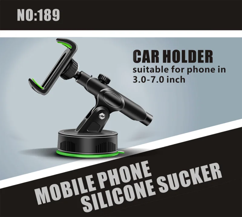 SHELLNAIL Car Navigation GPS Stand Car Suction Cup Mobile Phone Holder Stand for iPhone X XS Xiaomi Telescopic Rod Phone Holder