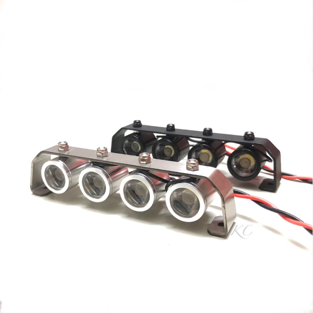 

Прожектор 4 Вт, имитация автомобиля на крыше, набор прожекторов для радиоуправляемого скалолазания, модель автомобиля, трактор, военный гру...