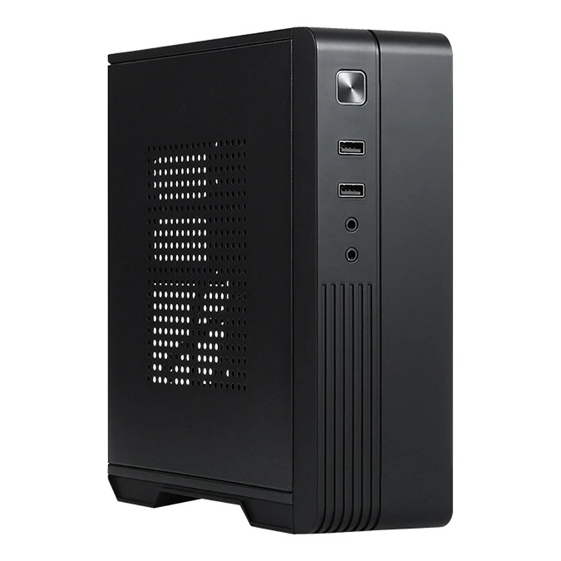 MX02 Mini ITX Computer Case HTPC Host Chassis USB2.0 Enclosure Industrial Control for Office Business | Компьютеры и офис