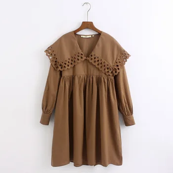 

Stylish Women Dress Spring 2020 New Fashion Long Sleeve Above Knee Dresses