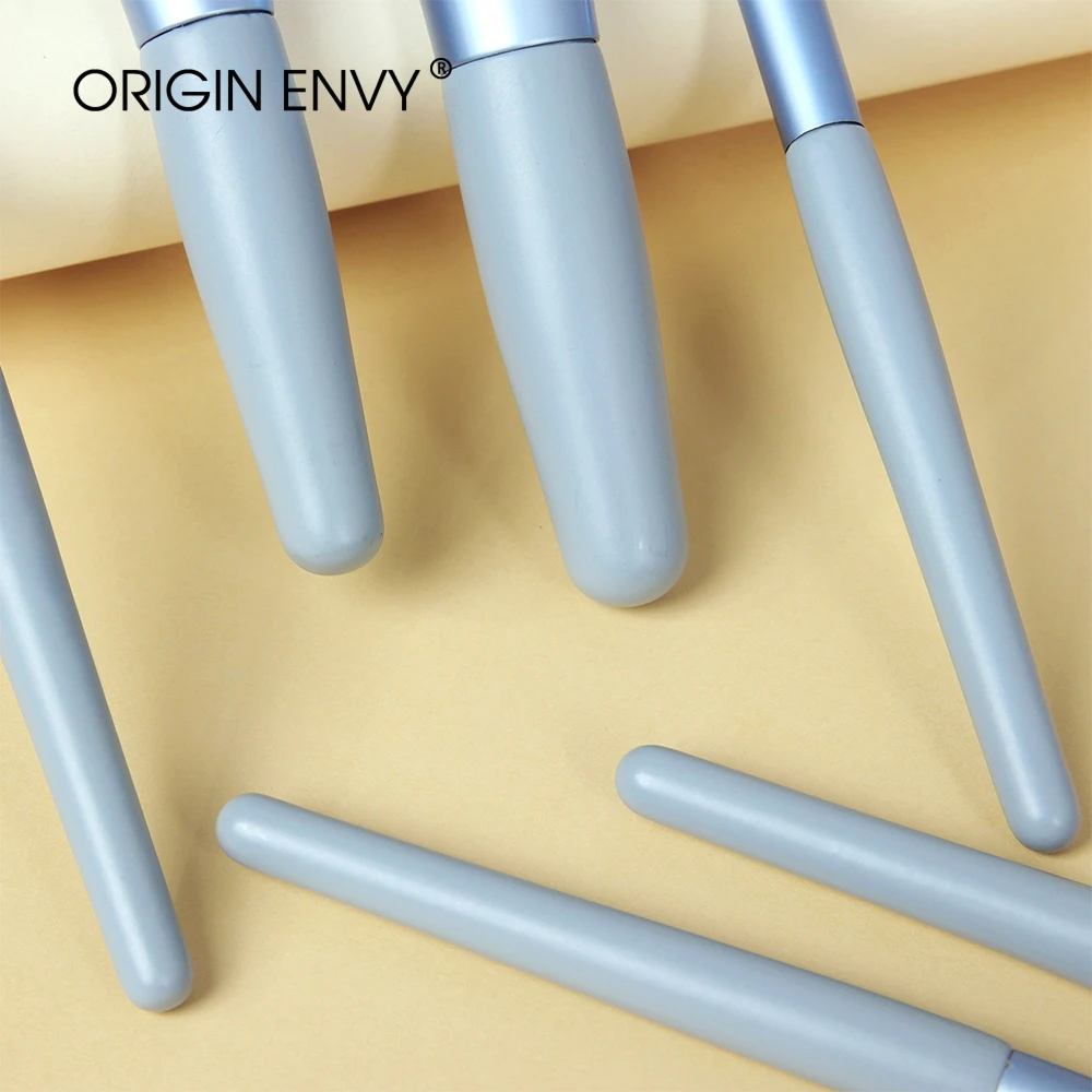 ORIGIN ENVY 7Pcs Makeup Brushes Foundation Brush Wooden Handle Soft Hair Makeup Set Brush Portable Beauty Tool Beauty