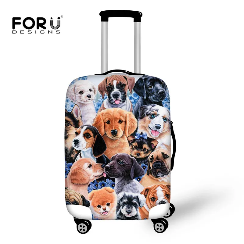 FORUDESIGNS/Аксессуары для путешествий с животными, кошками и собаками, защитный чехол для багажа, чехол для костюма, пылезащитный эластичный чехол для 18-32 дюймов, чехол