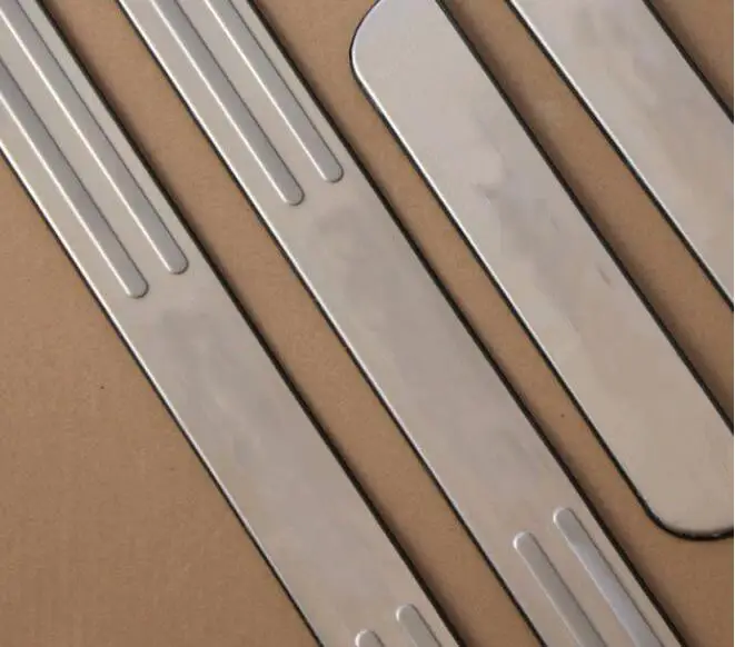 Автомобильные чехлы из нержавеющей стали Накладка на порог подходит для 2006 2007 2008