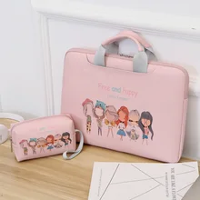 Водонепроницаемый устойчивый к царапинам портфель для ноутбука 12 13 14 15,6 дюймов сумка на плечо для ноутбука чехол для переноски для Macbook Air для мужчин и женщин