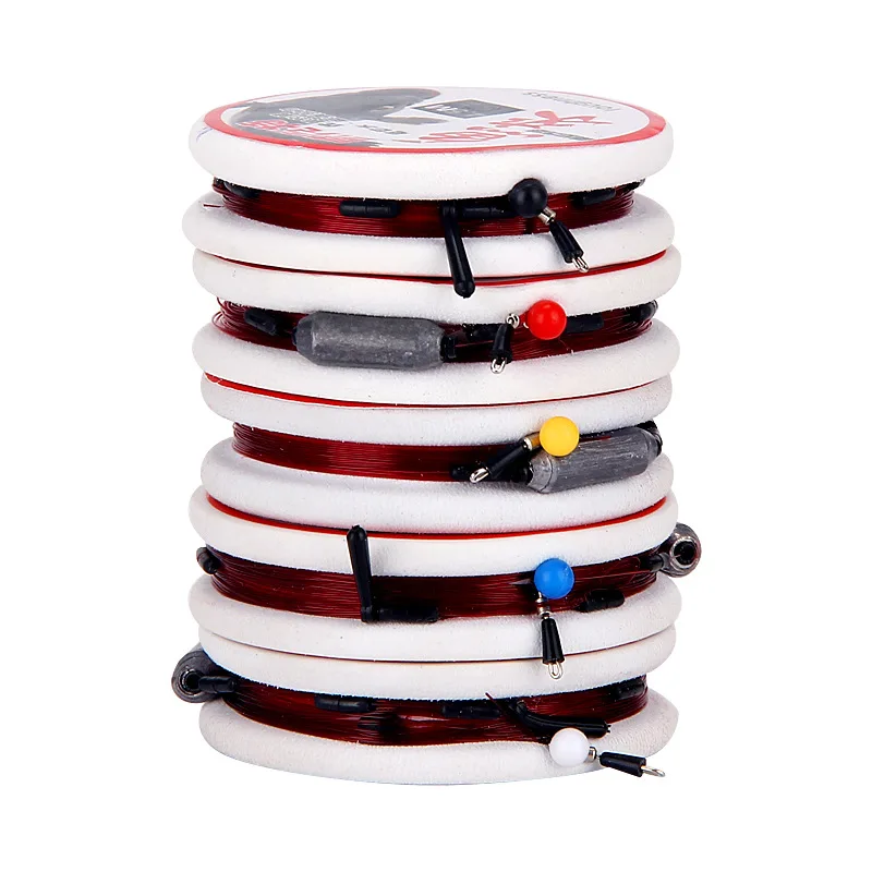 

Handmade Tie Finished Product Accessories Athletic Mainline Group Fishhook Strands Taiwan Fishing Line Set Angling Fish Supplies
