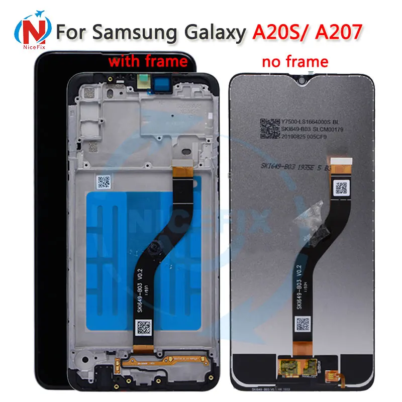 

Original LCD For Samsung Galaxy A20S A207 LCD Display With Touch Screen Digitizer Nice Replacement Repair for Samsung A20S LCD