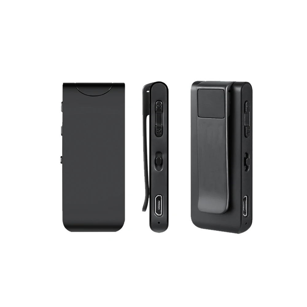 MP3 mini voice recorder with belt clip FM radio