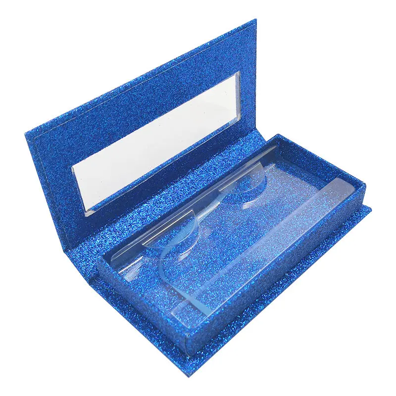 B style Wholesale New 3D Mink Eyelashes Boxes False Eyelash Packaging Box A Pair Of Eyelash Box Fine Mount Eyelash Gift Box - Цвет: B style